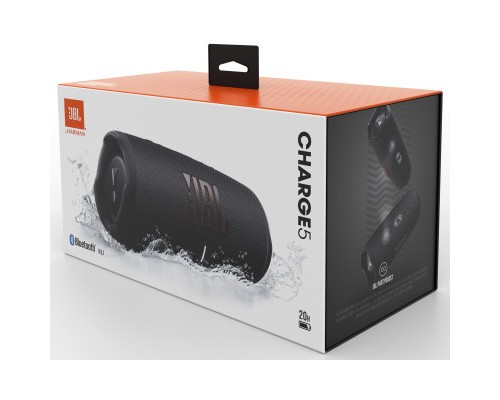 Акустична система JBL Charge 5 Black + Griffin 20000 mAh (JBLCHARGE5BLKPB) 