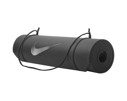 Килимок для фітнесу Nike Training Mat 2.0 NS чорний, білий N.000.0006.010.NS (887791323170)