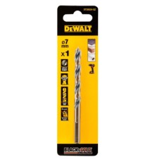 Свердло DeWALT по металу Black & Gold, HSS-G, 7 х 109 х 69 мм (DT20524)