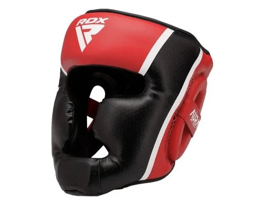 Боксерський шолом RDX Aura Plus T-17 Red/Black XL (HGR-T17RB-XL+)