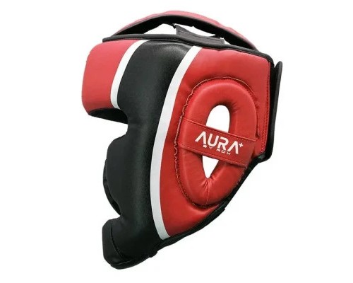 Боксерський шолом RDX Aura Plus T-17 Red/Black XL (HGR-T17RB-XL+)