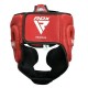 Боксерський шолом RDX Aura Plus T-17 Red/Black XL (HGR-T17RB-XL+)
