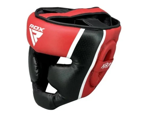 Боксерський шолом RDX Aura Plus T-17 Red/Black XL (HGR-T17RB-XL+)