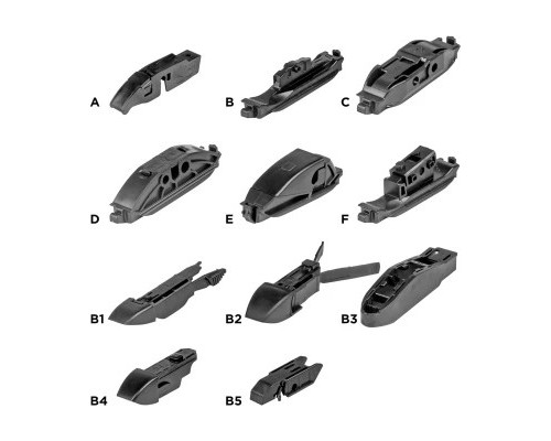Щітка склоочисника AMiO Hybrid multiconnect 26