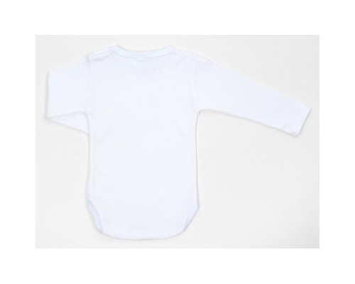 Боді дитяче Breeze з довгим рукавом (1027-98-white)