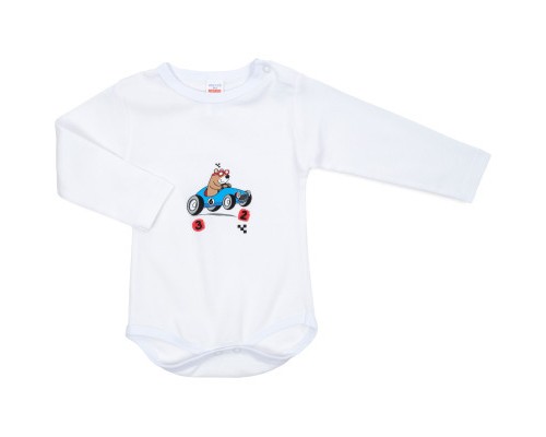 Боді дитяче Breeze з довгим рукавом (1027-98-white)