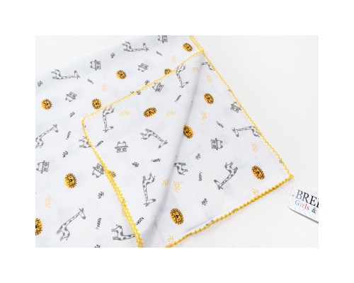 Пелюшки для малюків Breeze муслінова (BTS-526-yellow)