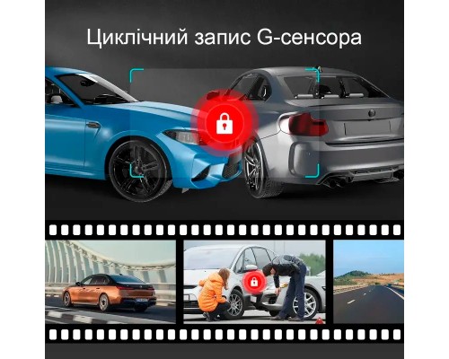 Відеореєстратор LINGDU Dash Cam D500 (D500)