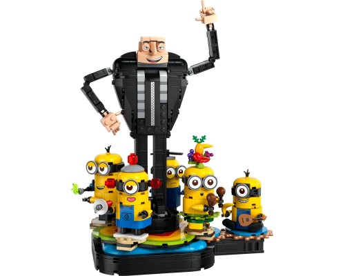 Конструктор LEGO Нікчемний я 4 Гру й посіпаки з кубиків 839 деталей (75582)