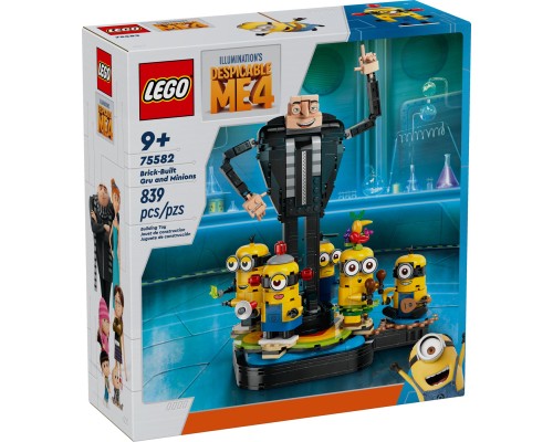 Конструктор LEGO Нікчемний я 4 Гру й посіпаки з кубиків 839 деталей (75582)