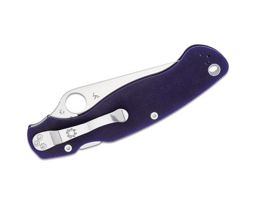 Ніж Spyderco Military 2 S110V Dark Blue G10 (C36GPDBL2)
