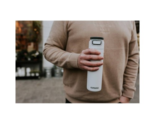 Термокружка Kambukka Elton Insulated 600 мл сіро-білий (11-03035)
