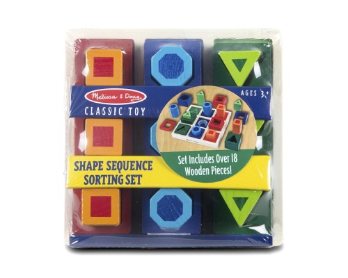 Розвиваюча іграшка Melissa&Doug Дерев'яний сортер Форми (MD10582)