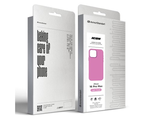 Чохол до мобільного телефона Armorstandart ICON2 Case Apple iPhone 16 Pro Max Light Purple (ARM79642)