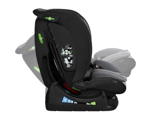 Автокрісло Lionelo Izzy I-Size Black Grey (LO-IZZY I-SIZE BLACK GREY)