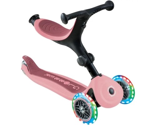 Самокат Globber Globber Go Up Active Темно-рожевий до 20/50 кг Колеса що світяться (744-210)