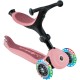 Самокат Globber Globber Go Up Active Темно-рожевий до 20/50 кг Колеса що світяться (744-210)