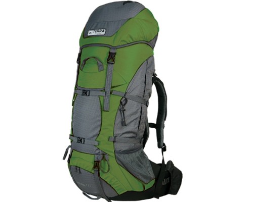 Рюкзак туристичний Terra Incognita Titan 80 зеленый/серый (4823081503620)