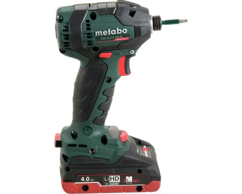 Гайковерт Metabo SSD 18 LTX 200 BL 18В, 2х4Ah, 2900об/хв, 200Нм (602396800)