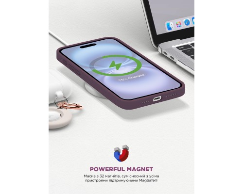 Чохол до мобільного телефона Armorstandart ICON2 MagSafe Apple iPhone 16 Plum (ARM81312)