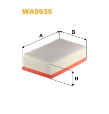 Повітряний фільтр для автомобіля Wixfiltron WA9935