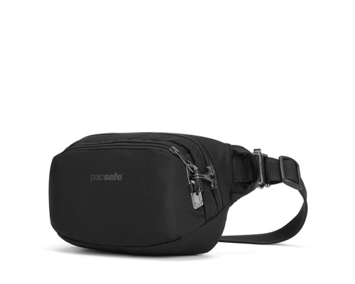 Сумка-бананка Pacsafe Vibe 100 hip pack, чорна (60141130)
