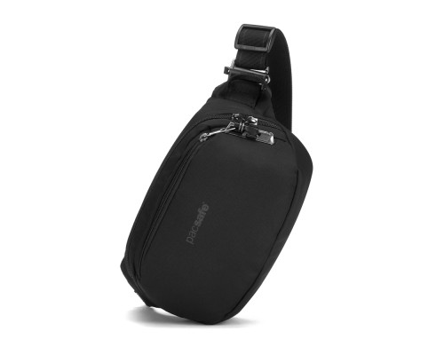 Сумка-бананка Pacsafe Vibe 100 hip pack, чорна (60141130)