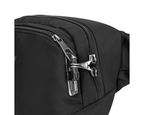 Сумка-бананка Pacsafe Vibe 100 hip pack, чорна (60141130)
