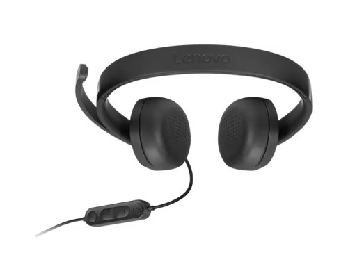 Навушники Lenovo USB-A Wired Stereo Headset Gen 2 Black (4XD1P83425)