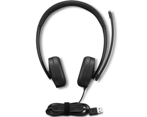 Навушники Lenovo USB-A Wired Stereo Headset Gen 2 Black (4XD1P83425)