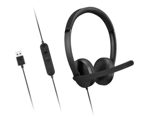 Навушники Lenovo USB-A Wired Stereo Headset Gen 2 Black (4XD1P83425)