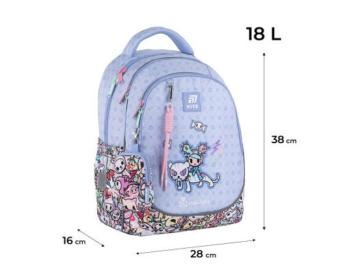 Рюкзак шкільний Kite Education 700 Tokidoki (TK25-700M)