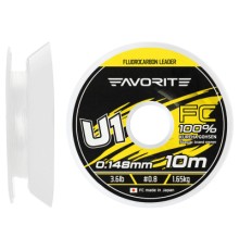 Флюорокарбон Favorite U1 FC 10m 0.8/0.148mm 3.6lb/1.65kg (1693.11.74)