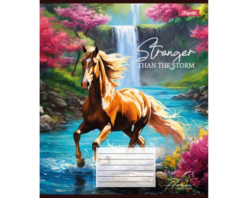 Зошит 1 вересня Stronger than the storm А5 18 аркушів клітинка (767243)