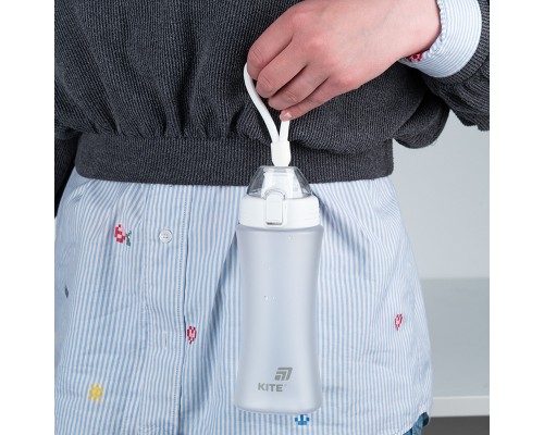 Поїльник-непроливайка Kite 500 мл, біла (K25-1215-1)