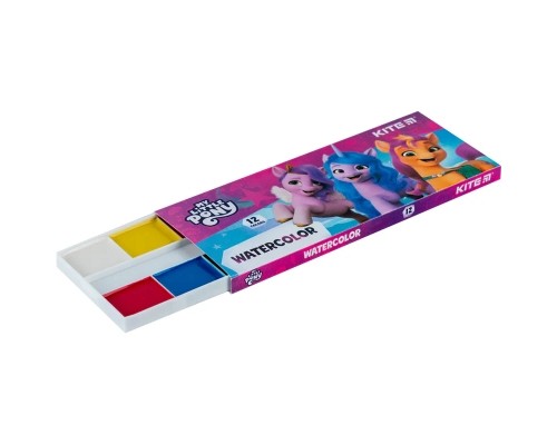 Акварельні фарби Kite My Little Pony 12 кольорів (LP23-041)