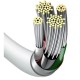 Дата кабель USB 2.0 AM to Lightning 1.5m Superior Fast Charging 2.4A white Baseus (CALYS-B02)