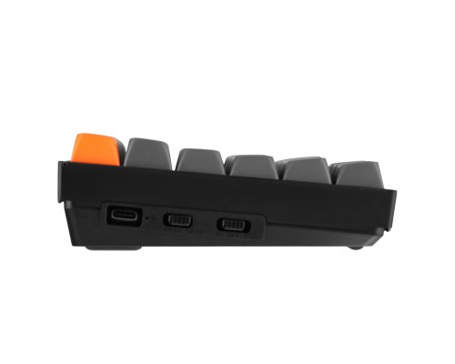 Клавіатура Keychron K2 Max K Super Brown Hot-Swap QMK Wireless/Bluetooth/USB-А UA Black (K2M-J3-UA)