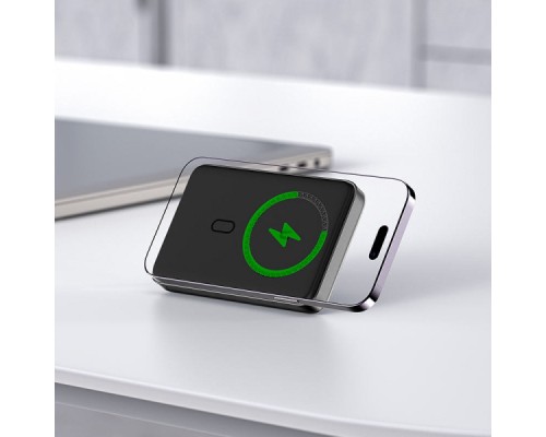 Батарея універсальна Acefast Magnetic Wireless 10000mAh 20W PD, QC/3.0, QI 20W, M6 Black (6974316282600)