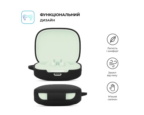 Чохол для навушників Armorstandart Hang Case для Xiaomi Redmi Buds 6 Black (ARM83390) Чохол для навушників Armorstandart Hang Case для Xiaomi Redmi Buds 6 Black (ARM83390)