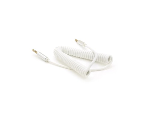 Кабель мультимедійний 3.5mm M to 3.5mm M 1.5m 90° corner white Voltronic (YT-AUXSGJ(M)/(M)-1.5-W)