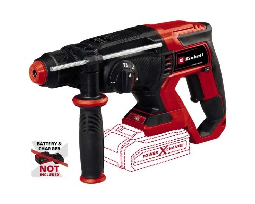 Перфоратор Einhell TE-HD 18/20LI - Solo, SDS-plus, PXC 18V, 1.8Дж, кейс (без АКБ та ЗП) (4514260)
