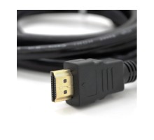 Кабель мультимедійний HDMI M to HDMI M 2.0m V1.4 1080P black Ritar (HDMI(M)/(M)V1.4-2m-94P)