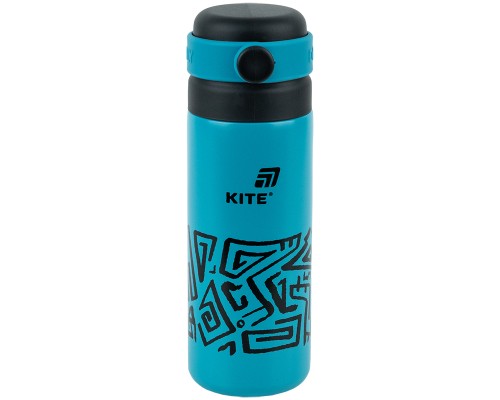 Термос Kite 500 мл, темно-бірюзовий (K25-1222-1)