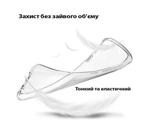 Чохол до мобільного телефона BeCover Apple iPhone 17 Pro Transparent (713761)