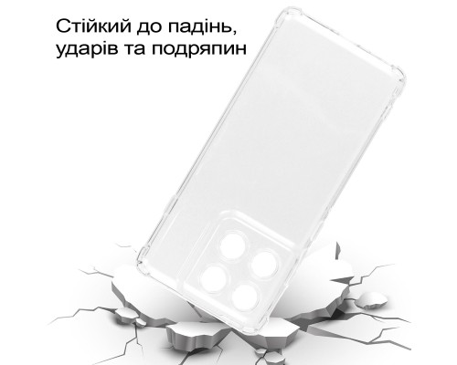Чохол до мобільного телефона BeCover Anti-Shock Motorola Edge 60 Pro Clear (713806)