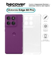 Чохол до мобільного телефона BeCover Anti-Shock Motorola Edge 60 Pro Clear (713806)