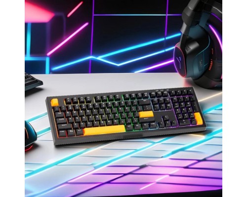 Клавіатура Xtrike ME ME KB-512 LED USB UA Black (KB-512BKUA)