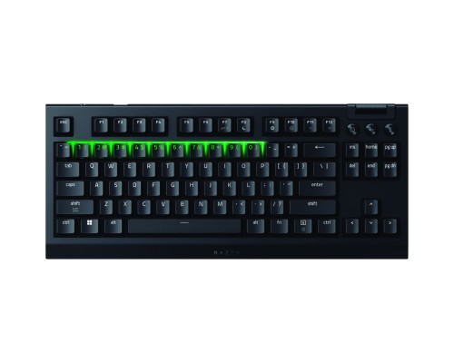Клавіатура Razer BlackWidow V4 Low-Profile TKL Wireless/Bluetooth/USB Orange switch UA Black (RZ03-05450700-R3M1)