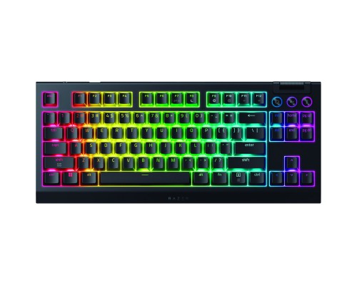 Клавіатура Razer BlackWidow V4 Low-Profile TKL Wireless/Bluetooth/USB Orange switch UA Black (RZ03-05450700-R3M1)